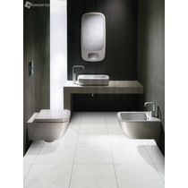 Gastone White Carrara Shine Tile 