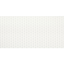 Spatial Divot White Structured Gloss Tile 