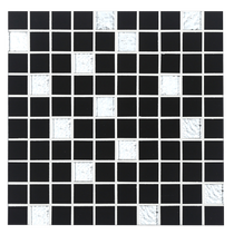 Galaxy Jet Black Mosaic 