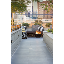Basalt Blue Moon Sawn 30mm Paver Chamfer Lead edge 