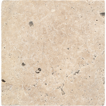 Almond Milk Tumbled Travertine 30mm Paver 