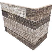Inwood Black Matt Corner Tile 