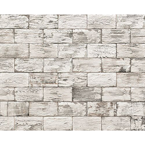 Aged Wood White Matt Tile 