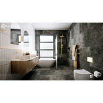 Maximo Black Silk Tile 