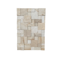 Stone Wall Yellow Sandstone Natural Product Smooth Structured Honed (Pkt6) 
