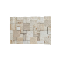 Stone Wall Yellow Sandstone Natural Product Smooth Structured Honed (Pkt6) 