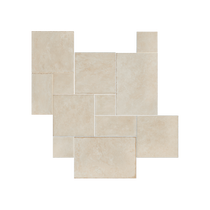 Pierre Blanco Limestone Textured French Pattern Tile 
