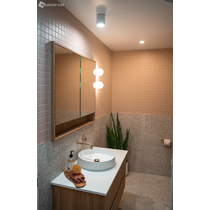 Regency Blush Textured Mosaic Tile 