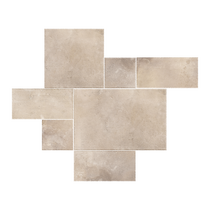 Tuscano  Sand Structured Microtec Textured French Pattern Tile 